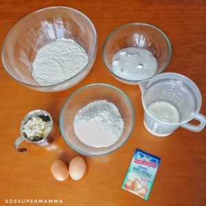 Ingredienti Torta al Cocco - Foto di Sossupermamma -