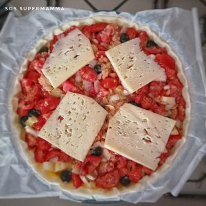 Torta salata con pomodorini - Foto di Sossupermamma -