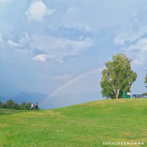 Arcobaleno sul Monte Poieto - Foto di Sossupermamma -