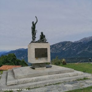 Statua di Coppi e Bartali - Foto di Sossupermamma -