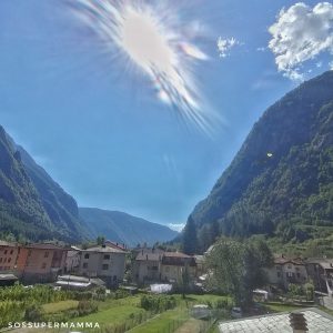 La vista dal parcheggio di San Martino - Foto di Sossupermamma -