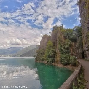 Il panorama dall'Orrido di Bogn