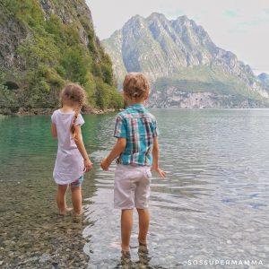 Una delle spiaggette dell'Orrido di Bogn