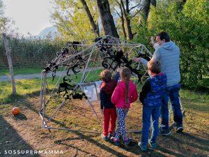 Ragni giganti al Campo di Galbiate - Foto di Sossupermamma -